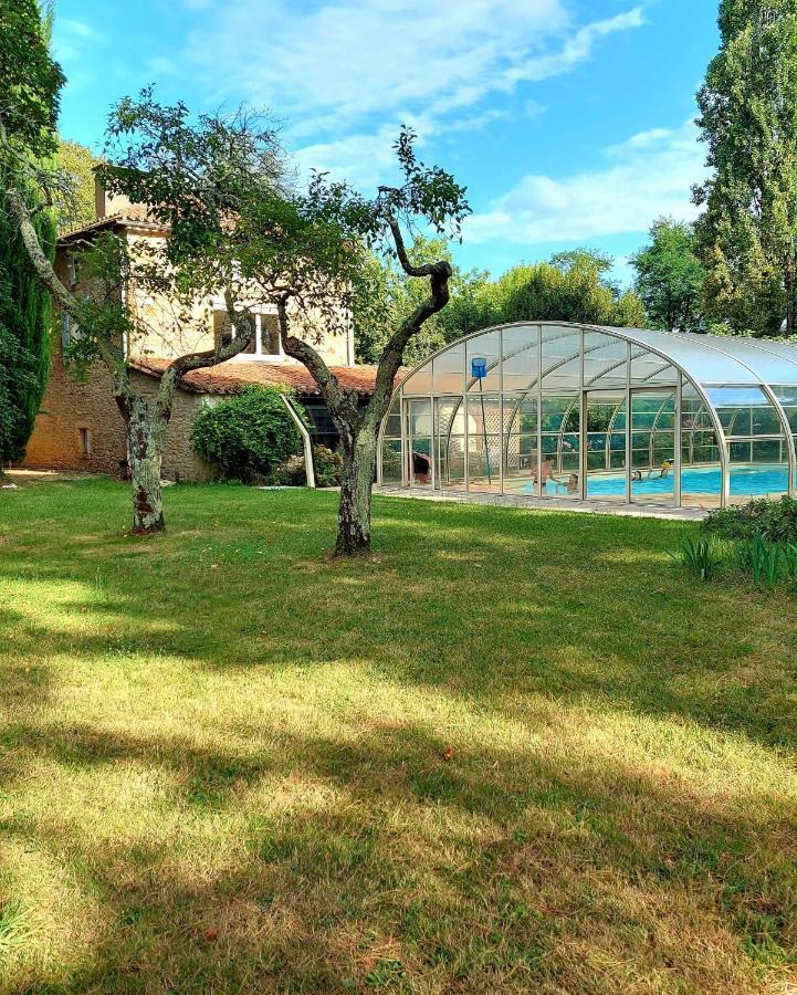 Domaine La Buissiere Duravel "Le Gite" Avec Piscine Couverte Privative Kültér fotó